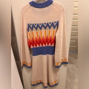 Sweater dress. Never worn. Tag still on
